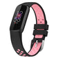 xDfind Breathable Holes Two-color Silicone Watch Band, For Fitbit Luxe