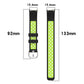 xDfind Breathable Holes Two-color Silicone Watch Band, For Fitbit Luxe