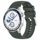 xDfind Silver Buckle Silicone Watch Band, For OPPO Watch X / X2 / OnePlus Watch 2