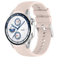 xDfind Silver Buckle Silicone Watch Band, For OPPO Watch X / X2 / OnePlus Watch 2