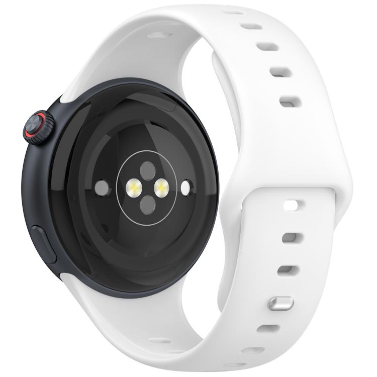 xDfind Silver Buckle Pure Color Silicone Watch Band, For vivo Watch 5
