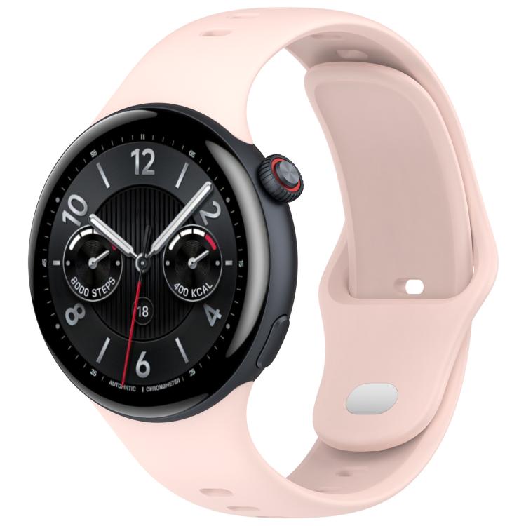 xDfind Silver Buckle Pure Color Silicone Watch Band, For vivo Watch 5