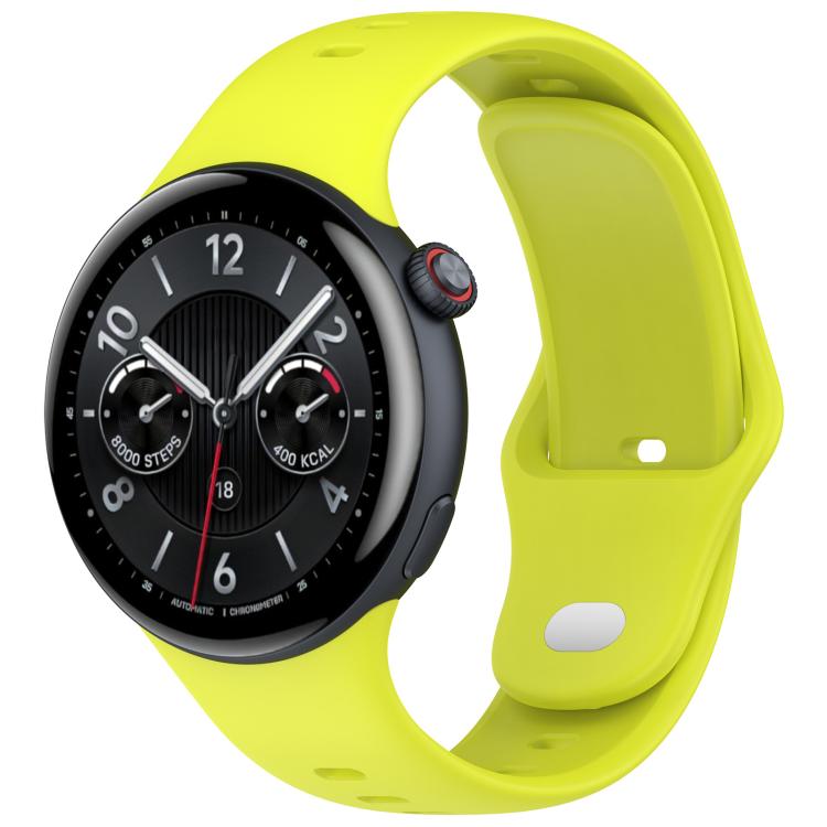xDfind Silver Buckle Pure Color Silicone Watch Band, For vivo Watch 5