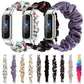 xDfind Polyester Elastic Wreath Watch Band For Fitbit Luxe, S, L