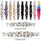 xDfind Polyester Elastic Wreath Watch Band For Fitbit Luxe, S, L