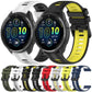 xDfind Two Color Silicone Watch Band, For Garmin Forerunner 965