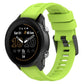 xDfind Black Buckle Solid Color Silicone Watch Band, For Garmin Forerunner 955