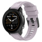 xDfind Black Buckle Solid Color Silicone Watch Band, For Garmin Forerunner 955