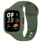 xDfind Solid Color Integrated Silicone Watch Band, For Xiaomi Redmi Watch 3