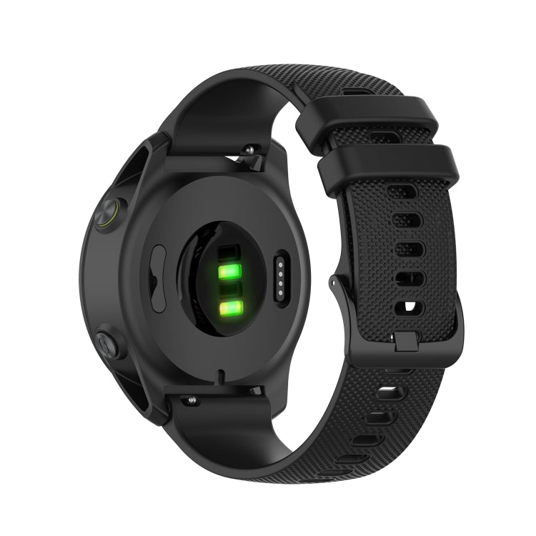 Quick Release Small Grid Texture Strap with Utility Knife, Size: Free Size 22mm, For Garmin Forerunner 745