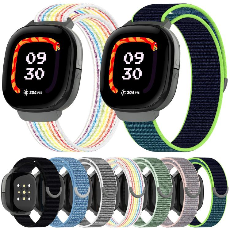 xDfind Nylon Loop Hook and Loop Fastener Watch Band, For Fitbit Ace LTE