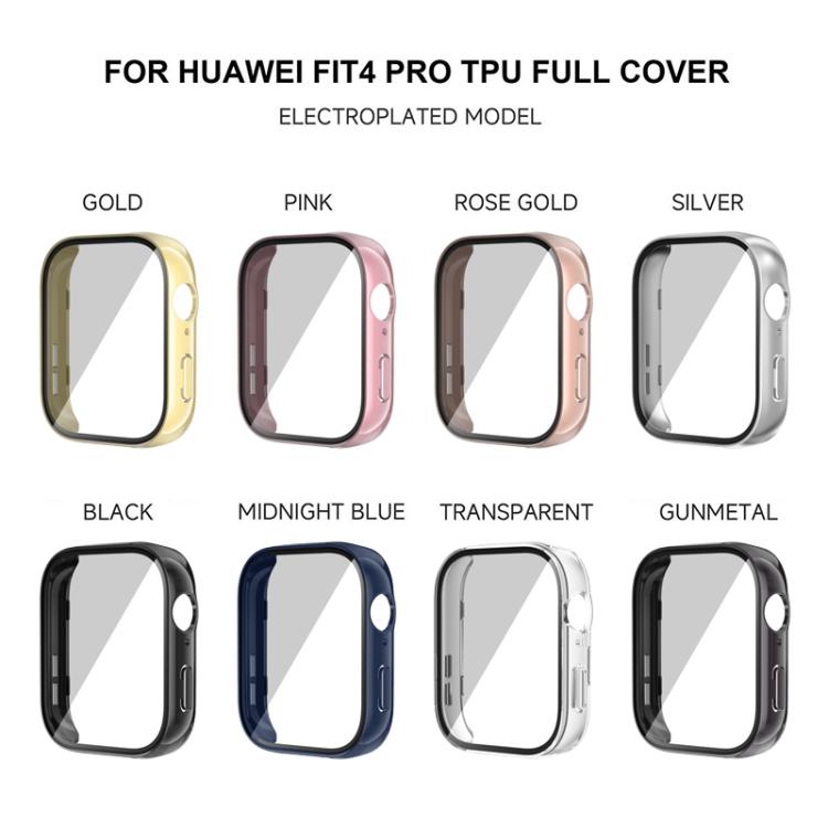 Watch protective cover color chart showing eight finishes, including gold, pink and silver