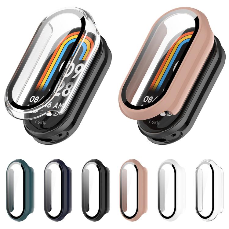 xDfind watch band protective covers shown fitted and in six color options