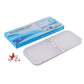 White RV LED roof light kit with box and small mounting hardware pieces