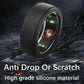 xDfind For Samsung Galaxy Ring / Oura Ring Smart Ring Silicone Solid Color Cover, S, M