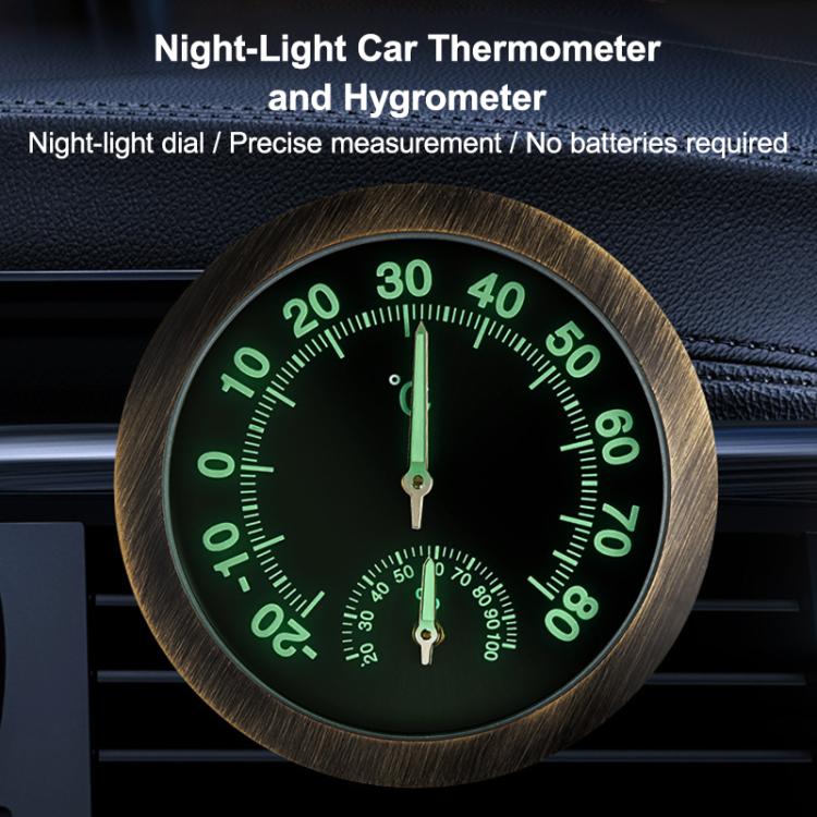 High-precision Pointer-type Luminous Car Thermometer Hygrometer, Thermometer Hygrometer