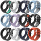 Integrated TPU watch bands and cases in assorted solid and two-tone colors.