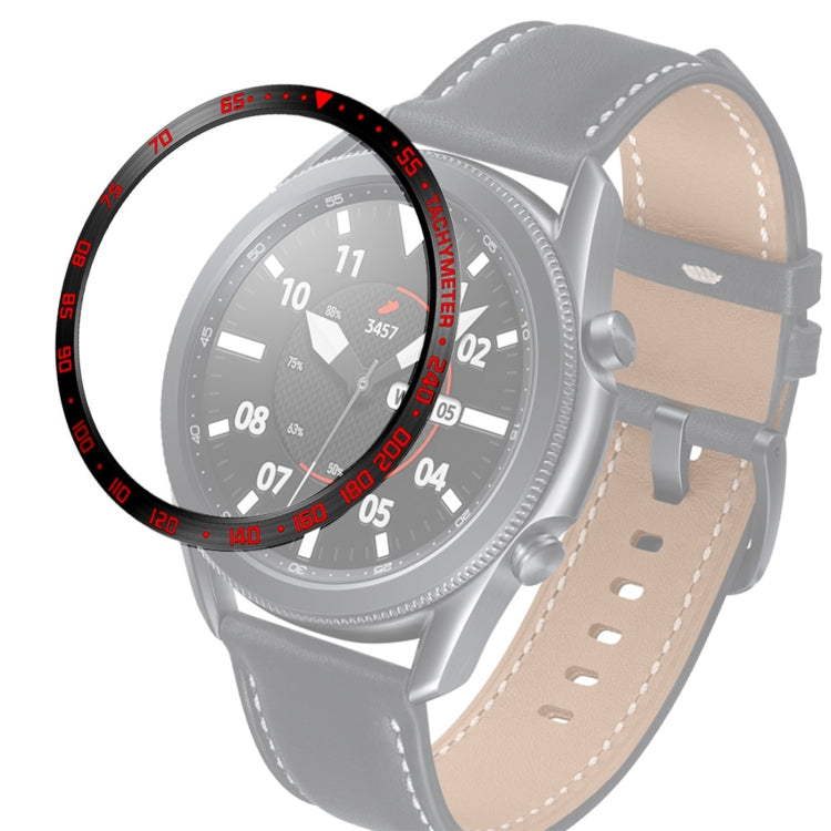 Smart Watch Steel Bezel Ring, E Version, For Samsung Galaxy Watch 3 41mm, For Samsung Galaxy Watch 3 45mm