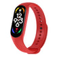 xDfind Solid Color Integrated Cover Silicone Watch Band, For Xiaomi Smart Band 11 / 10 / 9 / 8