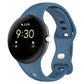 xDfind Small Waist Butterfly Buckle Silicone Watch Band, For Google Pixel Watch 5 / 4 / 3 / 2 / 1 41mm