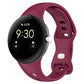 xDfind Small Waist Butterfly Buckle Silicone Watch Band, For Google Pixel Watch 5 / 4 / 3 / 2 / 1 41mm