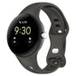 xDfind Small Waist Butterfly Buckle Silicone Watch Band, For Google Pixel Watch 5 / 4 / 3 / 2 / 1 41mm