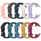 xDfind Small Waist Butterfly Buckle Silicone Watch Band, For Google Pixel Watch 5 / 4 / 3 / 2 / 1 41mm
