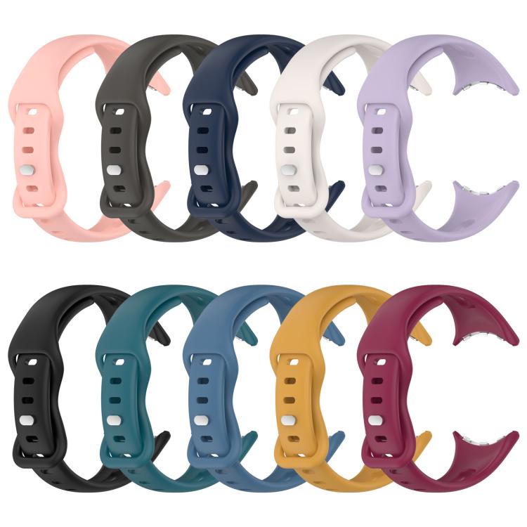 xDfind Small Waist Butterfly Buckle Silicone Watch Band, For Google Pixel Watch 5 / 4 / 3 / 2 / 1 41mm