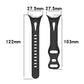 xDfind Small Waist Butterfly Buckle Silicone Watch Band, For Google Pixel Watch 5 / 4 / 3 / 2 / 1 41mm