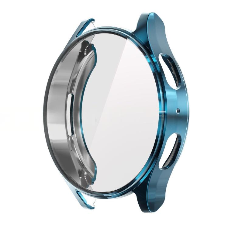 Blue TPU Samsung Galaxy Watch7 cover with a clear integrated screen protector