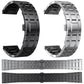 Butterfly Buckle Titanium Alloy Watch Band, 22mm