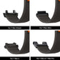 Dark watch band end connectors shown in several styles for different T-Rex models.
