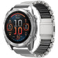 Magnetic Norman Buckle Integrated One-bead Titanium Alloy Watch Band, For Garmin 26mm