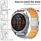 Magnetic Norman Buckle Integrated One-bead Titanium Alloy Watch Band, For Garmin 26mm