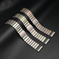 Magnetic Norman Buckle Integrated One-bead Titanium Alloy Watch Band, For Garmin 26mm