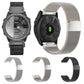 Integrated Tactix Milanese Magnetic Stainless Steel Watch Band, For Garmin 26mm, For Garmin 22mm, For Garmin 20mm