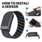 xDfind Sport Elastic Pattern Nylon Watch Band, For WHOOP 5.0