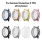 xDfind Film Integrated Electroplated TPU Watch Cover, For Garmin Vivoactive 5