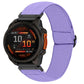 Solid Color Elastic Nylon Watch Band, For Garmin 26mm