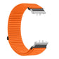 Woven Nylon Hook And Loop Fastener Metal Interface Watch Band, For Honor Watch X5