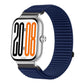 Woven Nylon Hook And Loop Fastener Metal Interface Watch Band, For Honor Watch X5