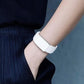 Solid Color Butterfly Buckle Silicone Watch Band, For WHOOP 5.0 Electrocardiogram, For WHOOP 5.0 Regular