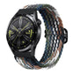 xDfind Sliding Buckle Nylon Braided Watch Band, 20mm, 22mm