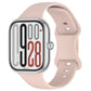 xDfind Solid Color Butterfly Buckle Silicone Watch Band, For Xiaomi Band 10 Pro / 9 Pro / Redmi Watch 6