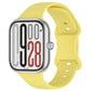 xDfind Solid Color Butterfly Buckle Silicone Watch Band, For Xiaomi Band 10 Pro / 9 Pro / Redmi Watch 6
