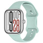 xDfind Solid Color Butterfly Buckle Silicone Watch Band, For Xiaomi Band 10 Pro / 9 Pro / Redmi Watch 6