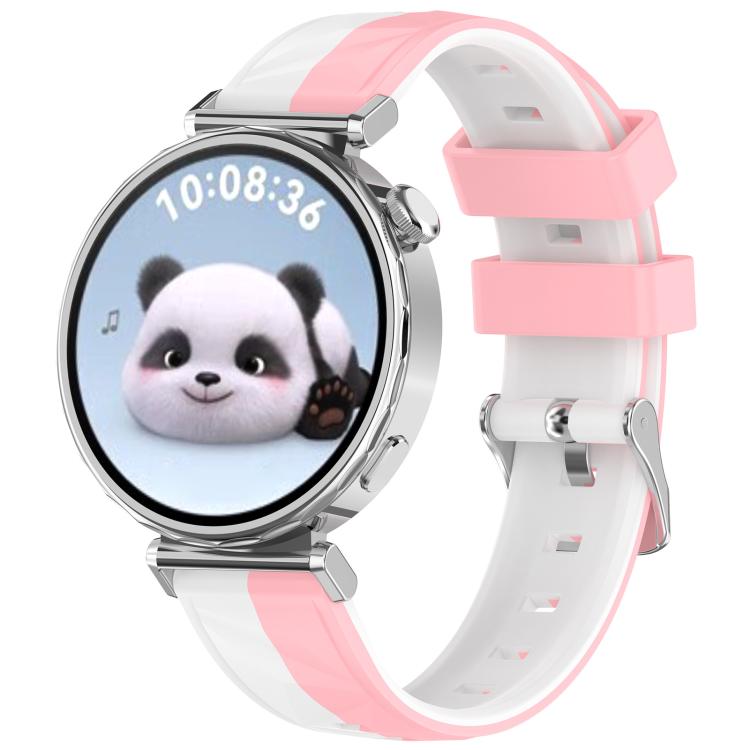 xDfind Ice Crystal Texture Two Color Silicone Watch Band, For Huawei Watch GT 6 / 5 / 4 41mm