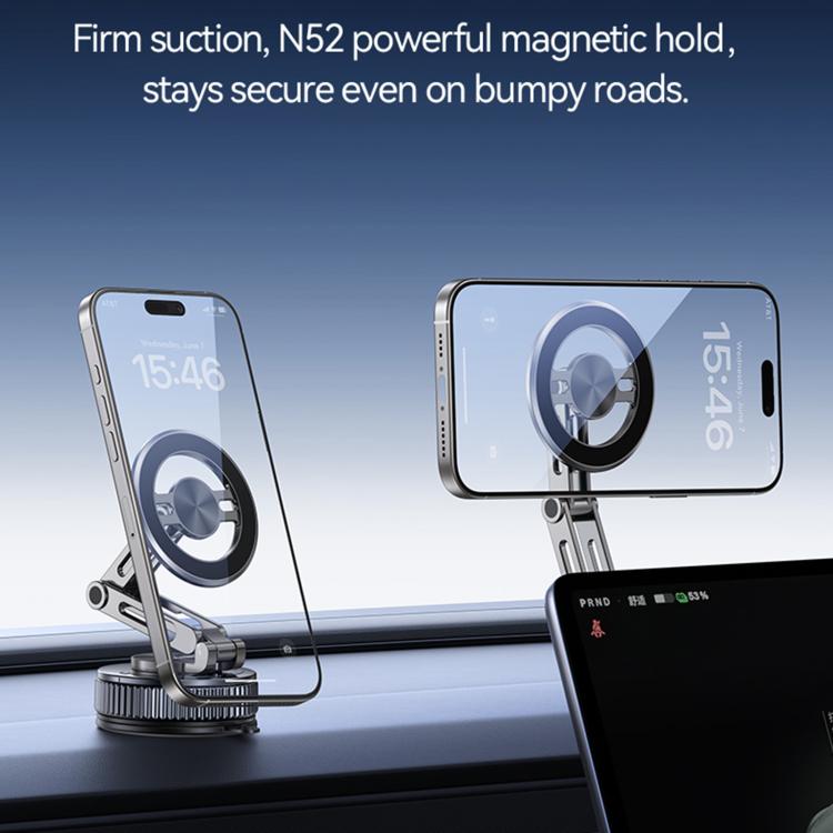 USAMS ZJ087 Vacuum Suction Magnetic Telescopic Phone Holder