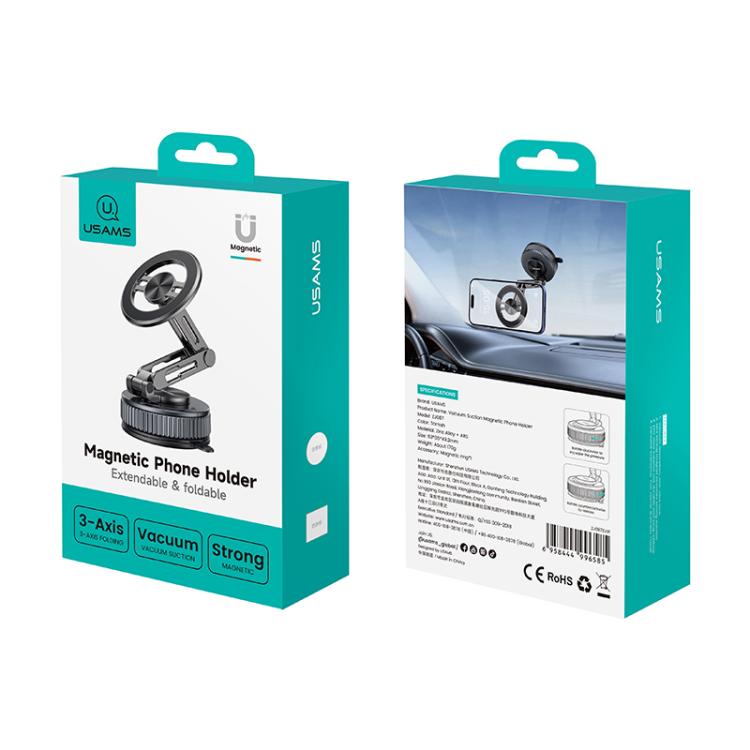 USAMS ZJ087 Vacuum Suction Magnetic Telescopic Phone Holder