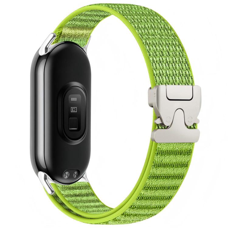 xDfind Parachute Buckle Mountain Pattern Nylon Watch Band, For Xiaomi Smart Band 11 / 10 / 9 / 8